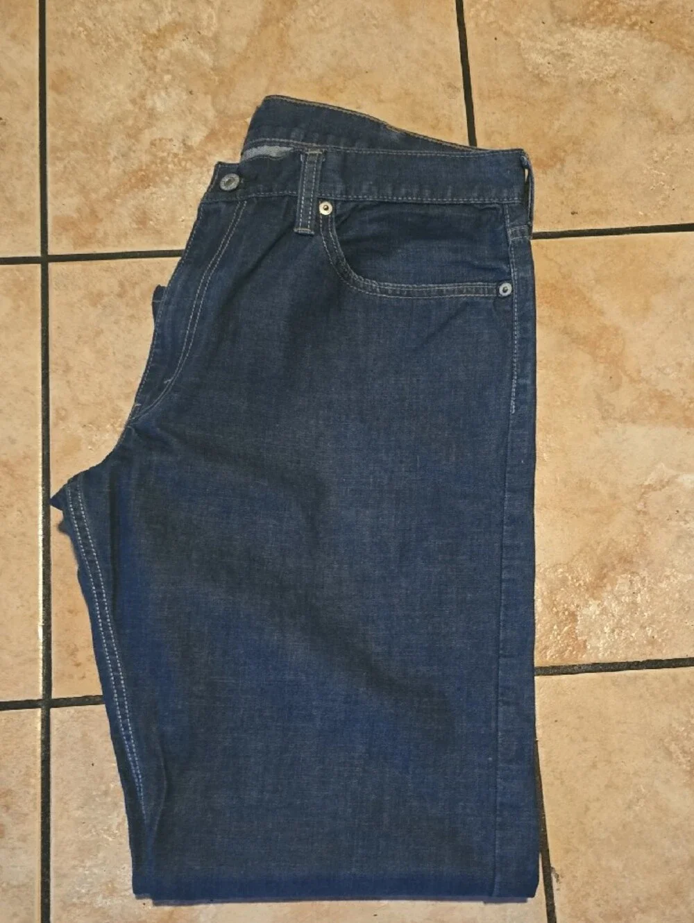 Levi's Straight Leg Indigo Jeans